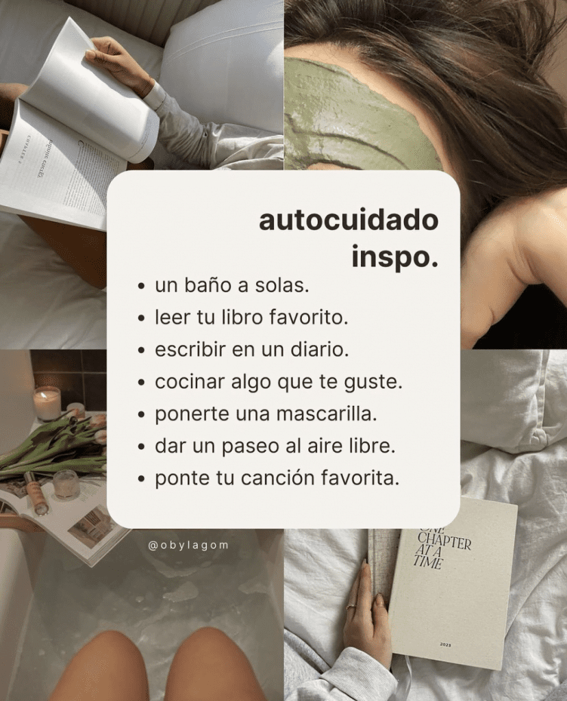 practica el autocuidado