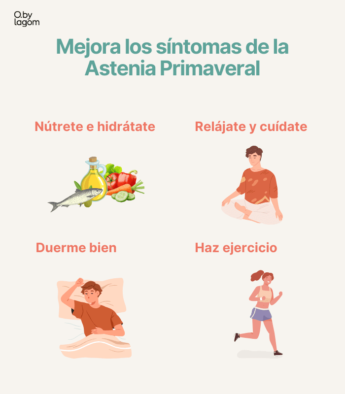 mejora los síntomas de la astenia primaveral