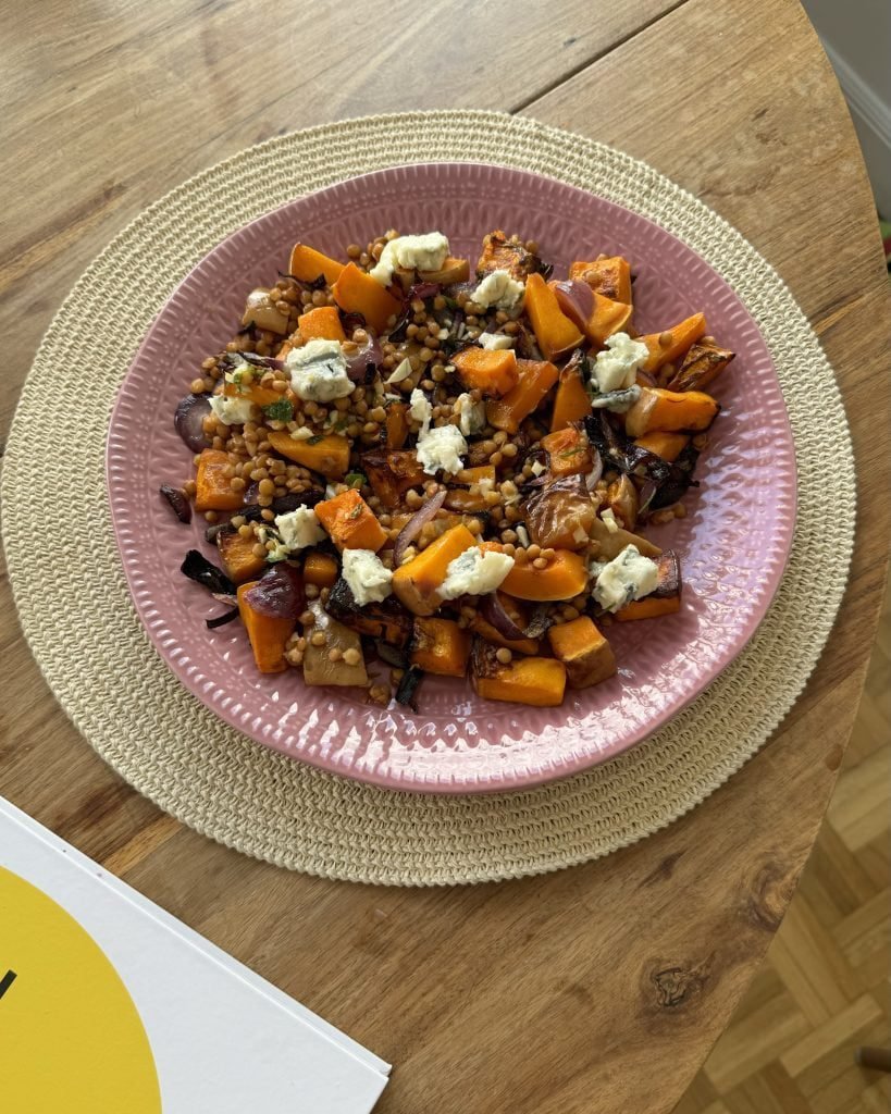 lentejas con calabaza